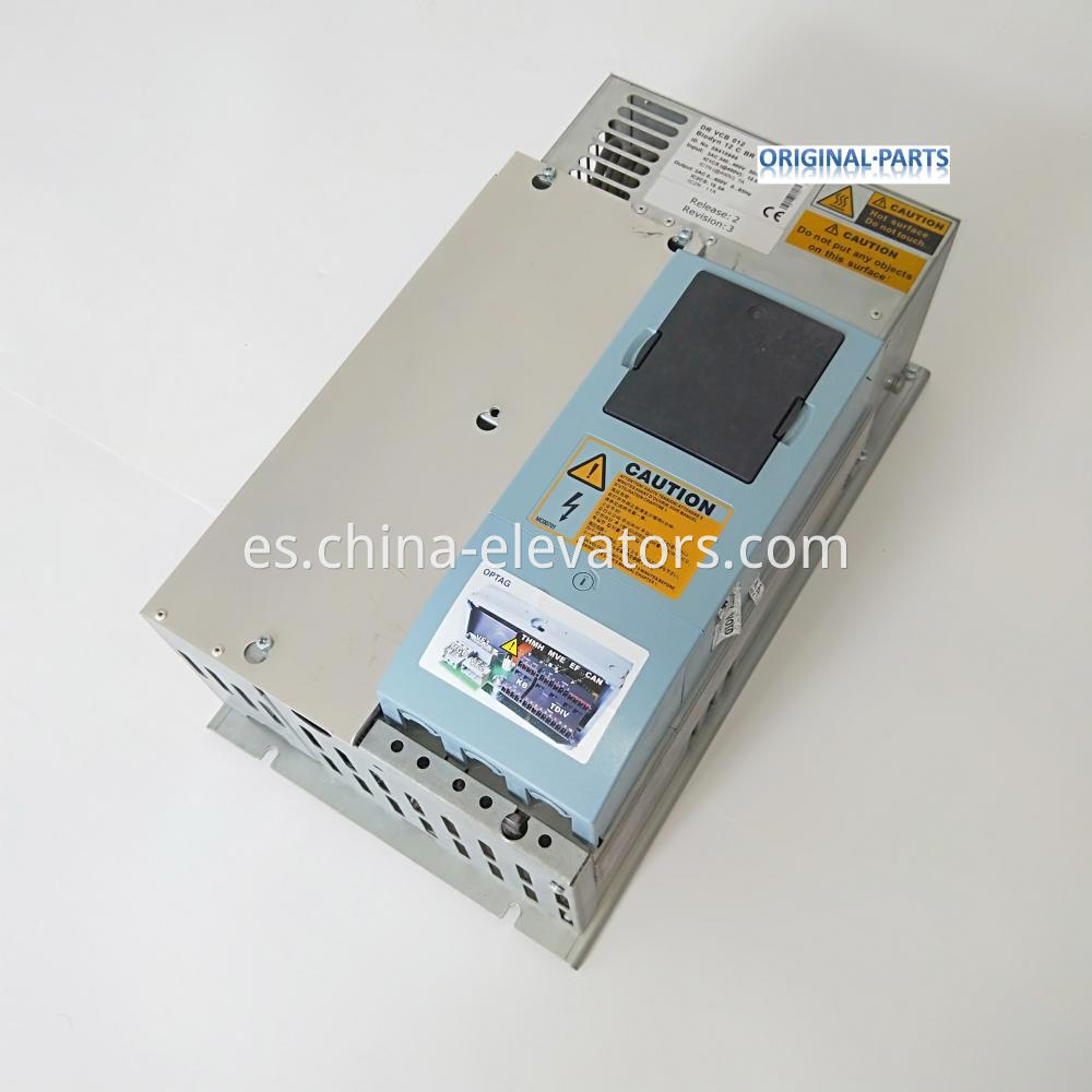 59410986 Inverter de frecuencia 12CBR para ascensores Schindler 3300 59410986 12CBR Frequency Inverter for Schindler 3300 Elevators